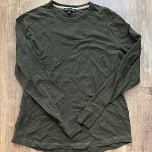 Olive Green Men’s Long Sleeve Banana Republic Shirt